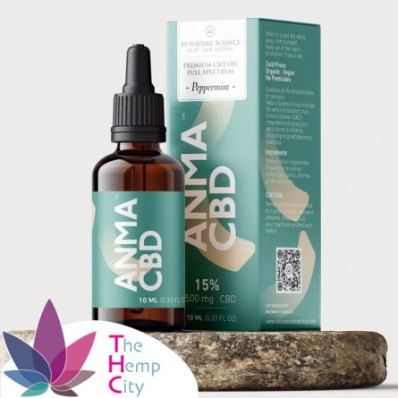 ANMA CBD Oil Peppermint 5% 500mg Nature Science 10ml